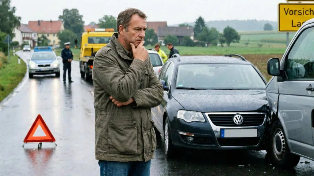 Unfall, was tun? // Symbolbild