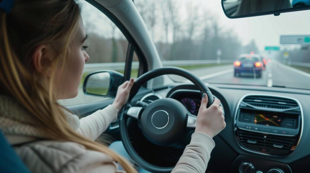 Mindestabstand mit dem Auto | Symbolbild