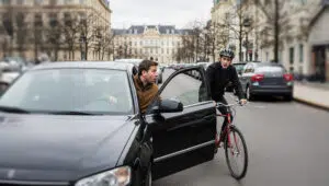 Fahrrad trifft Autotür