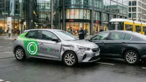 Unfall mit Carsharing-Auto - Symbolbild