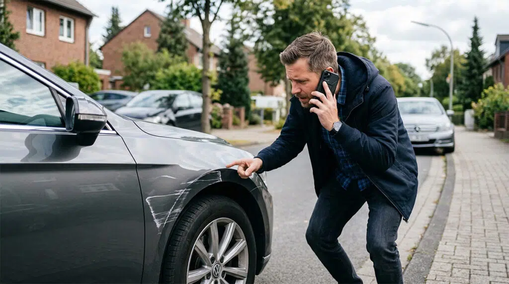 Unfallgegner meldet sich nicht. Was tun?