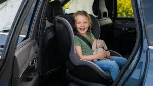 Kindersitz nach Unfall